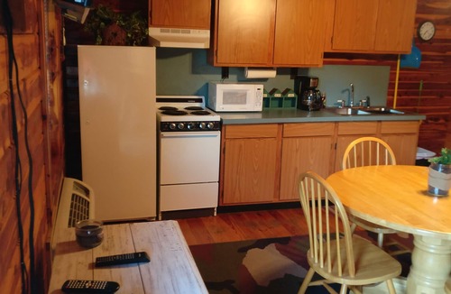 Mountain Pine Cabin | COZY UNIT #1 WATERFRONT LOG CABIN