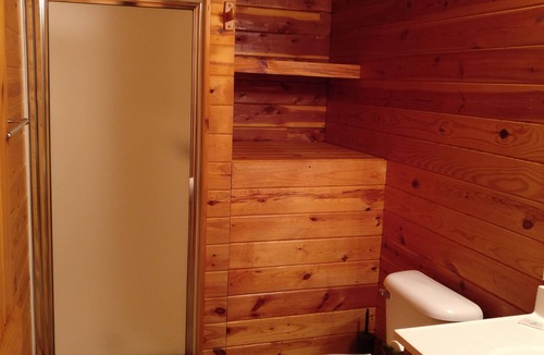 Mountain Pine Cabin | COZY UNIT #1 WATERFRONT LOG CABIN