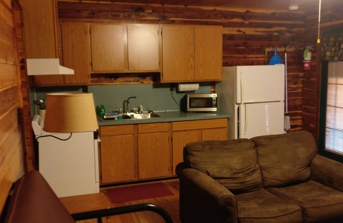 Mountain Pine Cabin | COZY UNIT #2 WATERFRONT LOG CABIN