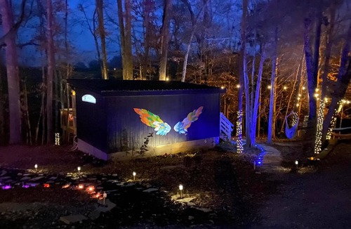 Sparta Cabin | Cozy Up In Mosaic Cabin #Reconnect #Love #Escape #River