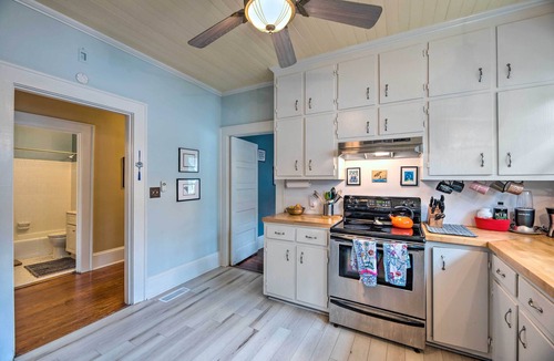 Rocky Mount House | Cozy, Updated Rocky Mt Home by City Lake Park