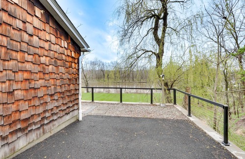 New Paltz Apartment | Cozy Upstate Studio w/Walkill River Views!