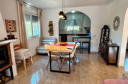 Les Tres Cales House | Cozy villa with private pool with security fence and wifi.