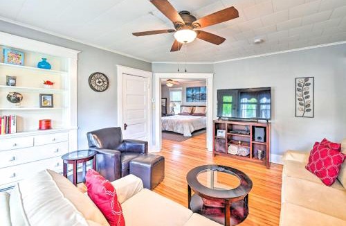 Delmar Apartment | Cozy + Walkable Delmar Getaway w/Fire Pit!