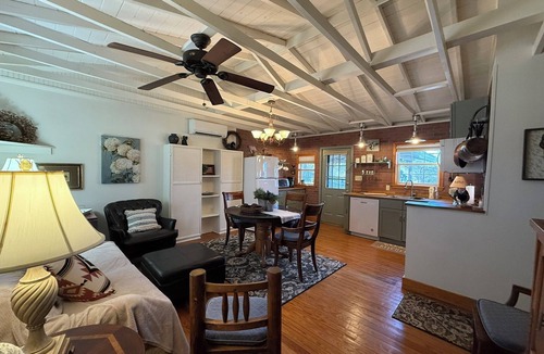 Buchanan Dam House | Cozy Waterfront Cottage | Full Kitchen + Fun