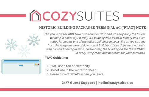Old Louisville Apartment | CozySuites 800 Tower 2BR w/sky pool, gym! 26