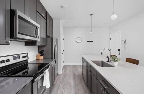 Broad Ripple Apartment | CozySuites Upscale Modern 2BR Broad Ripple