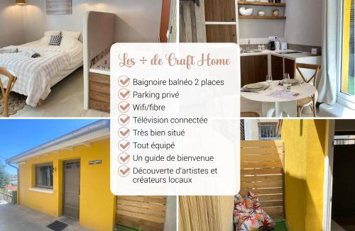 Saint-Etienne Apartment | CRAFT HOME - Studio - BALNEO - PARKING privé
