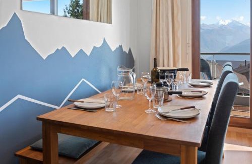 Randogne Apartment | Crans-Montana, 5 pers, balcon vue et parking privé