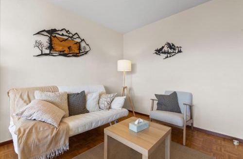 Randogne Apartment | Crans-Montana - studio - 2 personnes - balcon avec superbe vue
