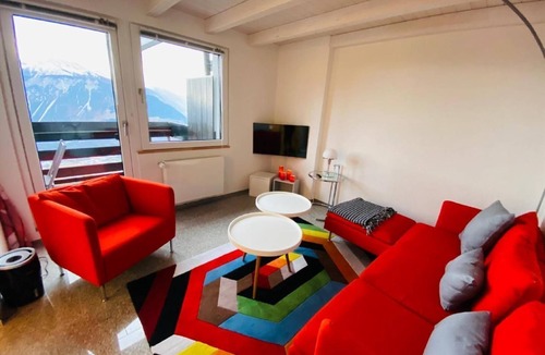 Crans-Montana Apartment | Crans-Montana Stunning Southview Flat