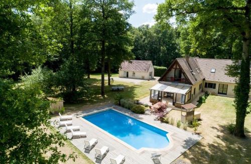 Manou Villa | Crazy Villa Ecottay 61 - Heated pool & sauna - 2h from Paris - 30p
