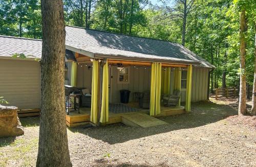 Summerville House | Creek-View Getaway w/Deck, Yard, & Fire Pit!