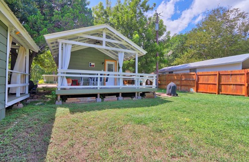 Wimberley Cottage | Creekside Cabins - The Texan | Studio Layout with Creek Access!