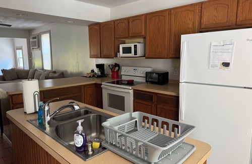 Catawissa Ski Chalet | Creekside Chalet @ Knoebels! Deck, Yard & FirePit