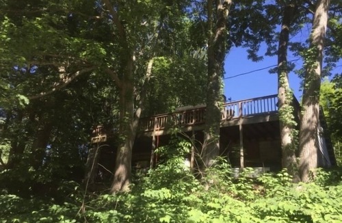 Tunkhannock Apartment | Creekside Getaway in The Trees