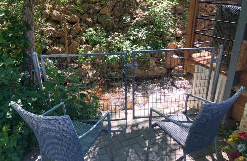 Manitou Springs Historic District House | Creekside Home with Patio, Walk to Manitou Incline!