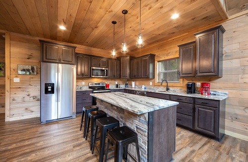 Chalet Village North Cabin | Creekside Manor Too 2 Bedroom Cabin by RedAwning