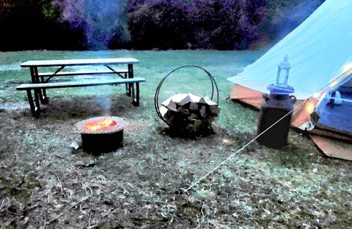 New Milford RV Rental | Creekside Retreat Tent