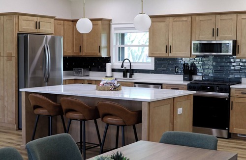 Stevensville House | Creekside Retreat - Minutes to Red Arrow and Harbor Country