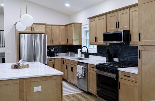 Stevensville House | Creekside Retreat - Minutes to Red Arrow and Harbor Country