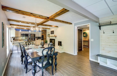 Lambsburg House | Creekside Retreat w/Mtn Views in Lambsburg!