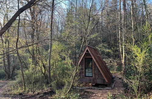 Zirconia Cabin | Creekside Rustic A-Frame