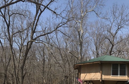 Attica Villa | Creekside Treehouse-Hot Tub, Pets permitted
