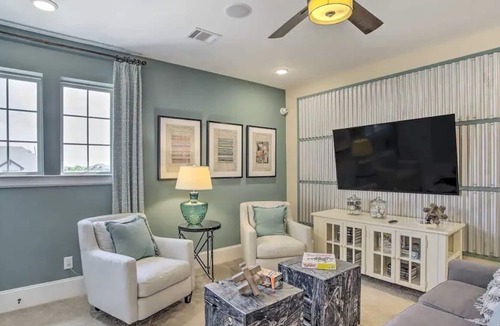 Barker House | Crisp, Modern Brookshire Getaway w/ Game Room, Pet-Friendly!
