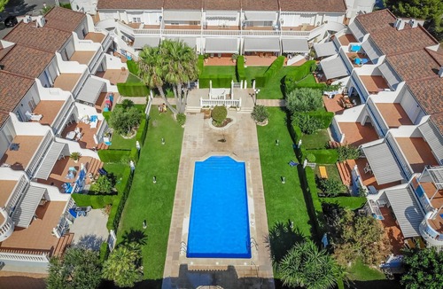 Miami Platja Ski Chalet | CRISTAL4 adosado jardín privado, piscina