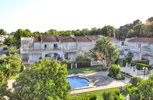 Miami Platja Ski Chalet | CRISTAL4 adosado jardín privado, piscina