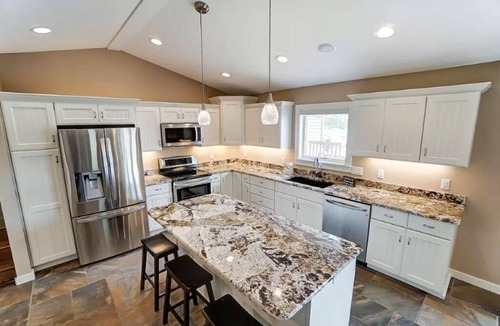 Angola House | Crooked Lake Waterfront Retreat - Dock, Fire Pit, Sleeps 12