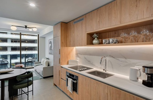 Overtown Condo | Crosby Miami WTC 1BR/1BA Downtown Base ADA #504