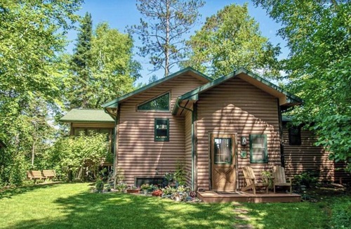 Crosslake Cabin | Crosslake Getaway! Pristine Sandy Beach on Trout