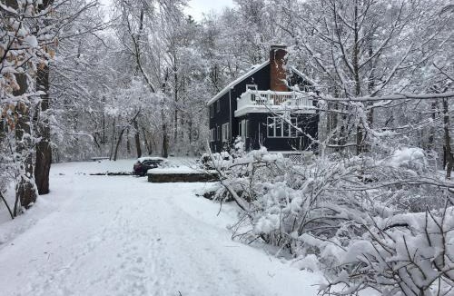 Lewisboro House | CT Retreat - Stream, Lush Gardens, Optional Studio