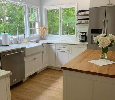 Lewisboro House | CT Retreat - Stream, Lush Gardens, Optional Studio