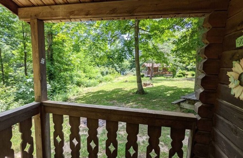 Helmsburg Cabin | "Curly" Camping Cabin #3 | Pet Friendly