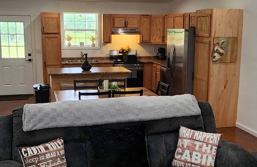 Beech Grove House | Current River Retreat - on the water, private dock!n