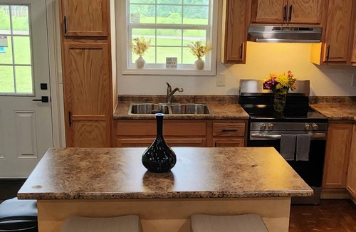 Beech Grove House | Current River Retreat - on the water, private dock!n