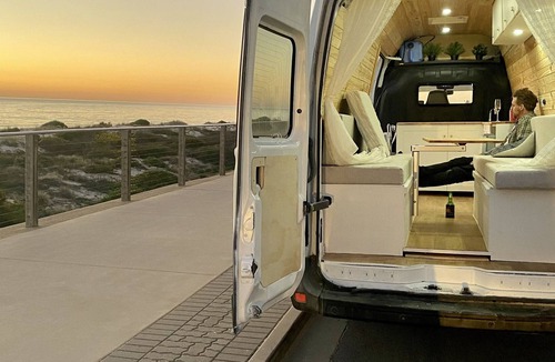 West Beach House | Custom Built, Off-Grid & Pet Friendly Renault Master Campervan