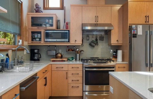 Genesee Apartment | Custom Charm! Central - Office & Peaceful yard!