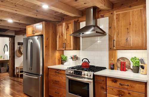 Newfield House | Custom Finger Lakes home near Ithaca with hot tub