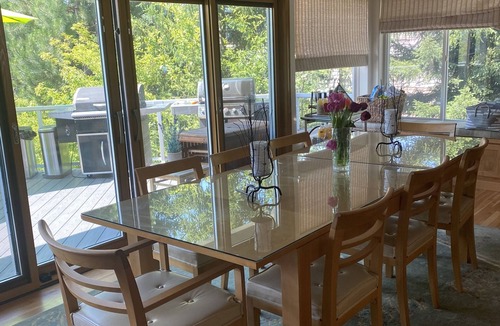 Rockford Bay House | Custom Home, Private Beach, Sauna, Hot Tub, Large Covered Dock & Firepit!