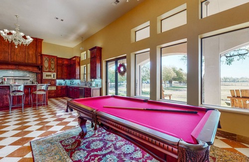 Era Villa | Custom Italian Castle on Ranch with Rooftop Deck, Dance Studio - Dog-Friendly