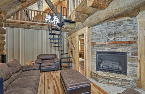 Tustin House | Custom Log Cabin w/Deck & 45 Acres By Pine River!