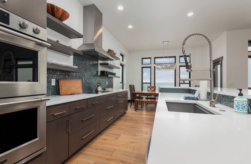 Kiwanda Shores House | Custom Oceanfront Home, Game Room, EV Charger