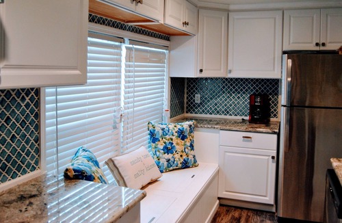 Garden City House | Cute 3 br/2 bath dog friendly get away! Golf cart included! 2 mins to beach!