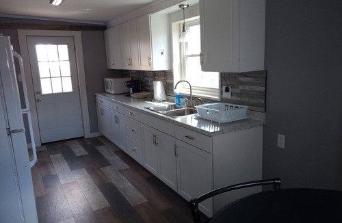 Seneca Falls House | Cute and Cozy Blue House