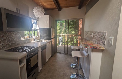 Lexington Hills Cabin | Cute Cabin in the redwoods.