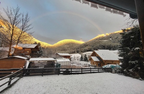 Valdeblore Ski Chalet | Cute chalet surrounded by trees